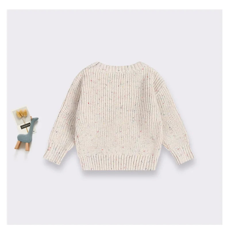 Embroidered Baby Autumn Knit Sweater