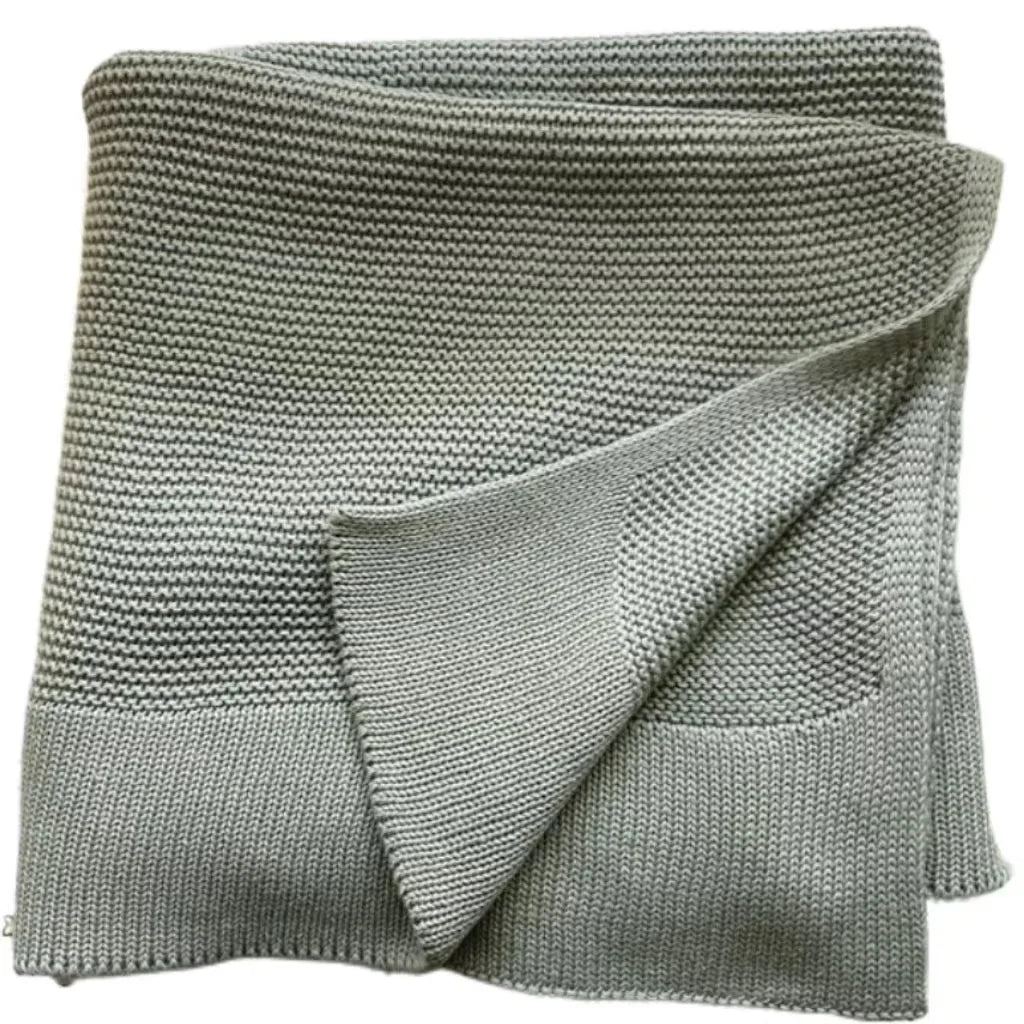 The Modern Edge Embroidered Baby Blanket