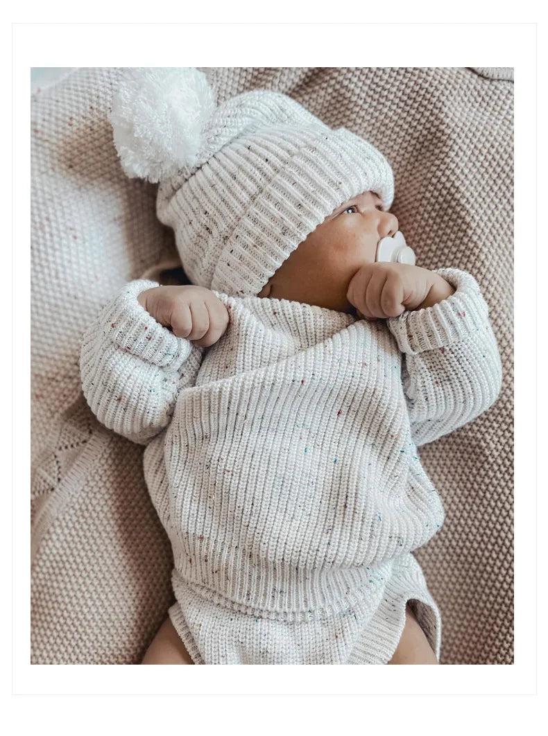 Embroidered Baby Autumn Knit Sweater