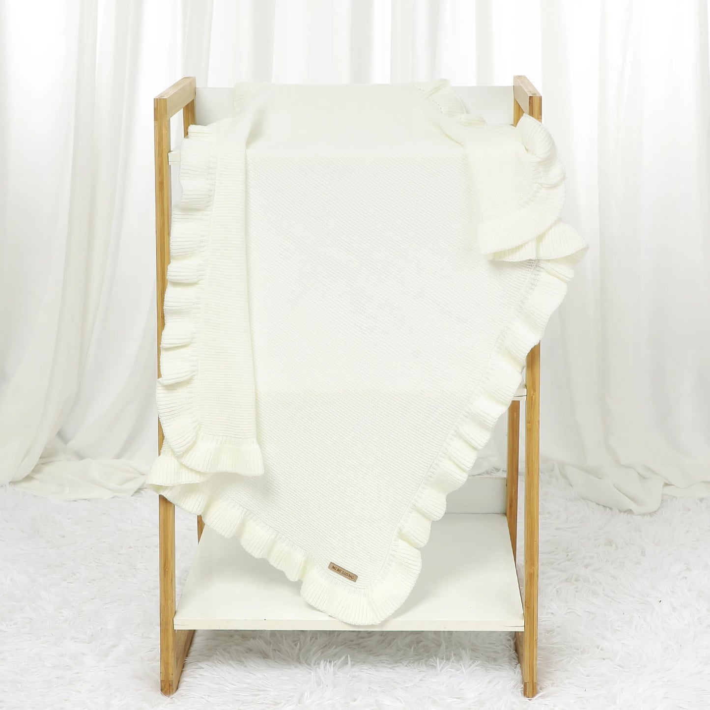 Cotton Ruffle Blanket