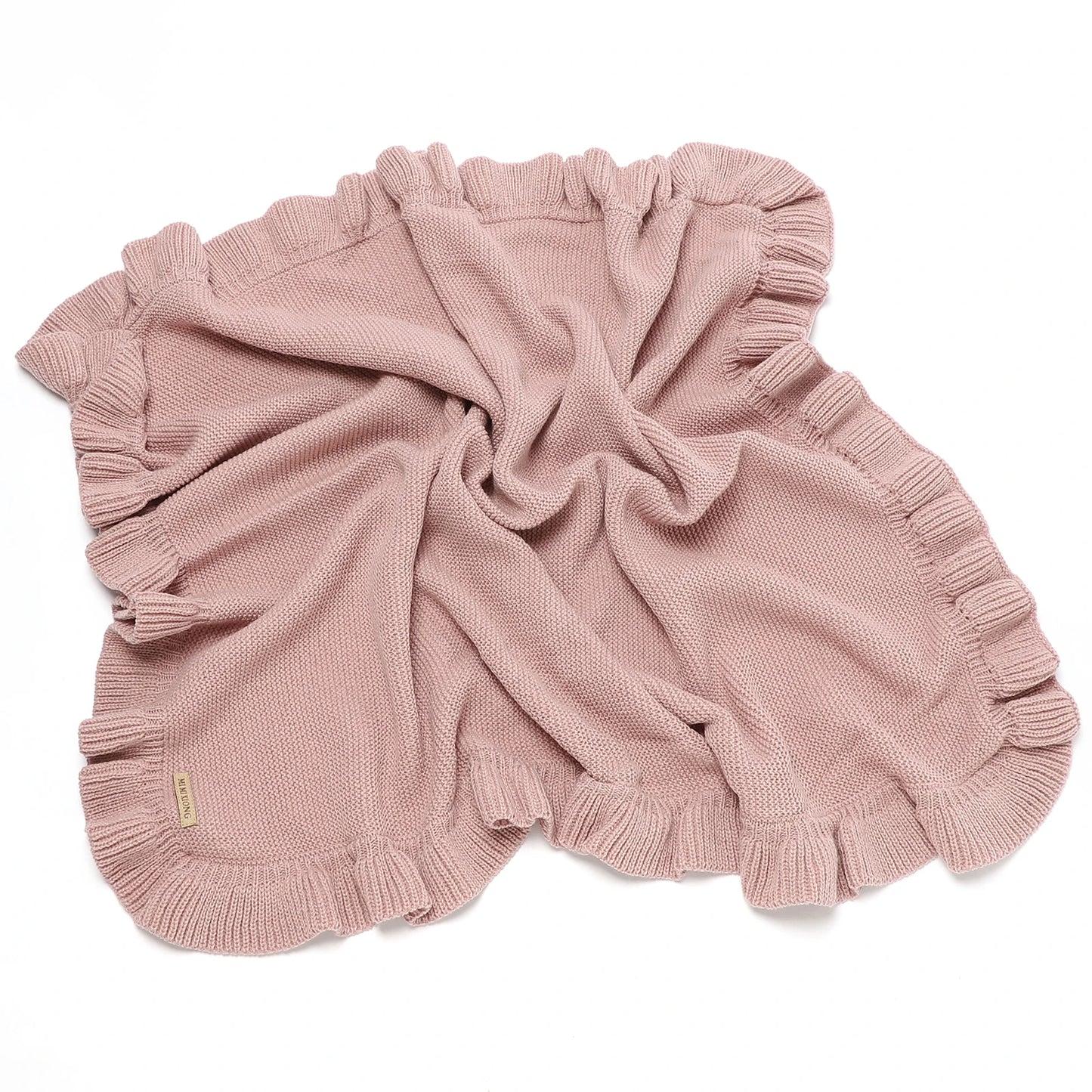 Cotton Ruffle Blanket